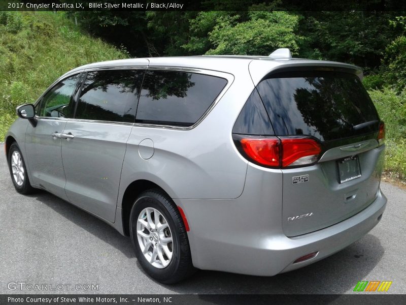 Billet Silver Metallic / Black/Alloy 2017 Chrysler Pacifica LX