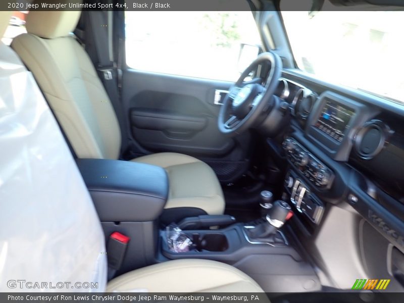 Black / Black 2020 Jeep Wrangler Unlimited Sport 4x4