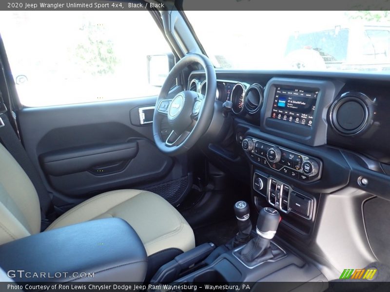 Black / Black 2020 Jeep Wrangler Unlimited Sport 4x4