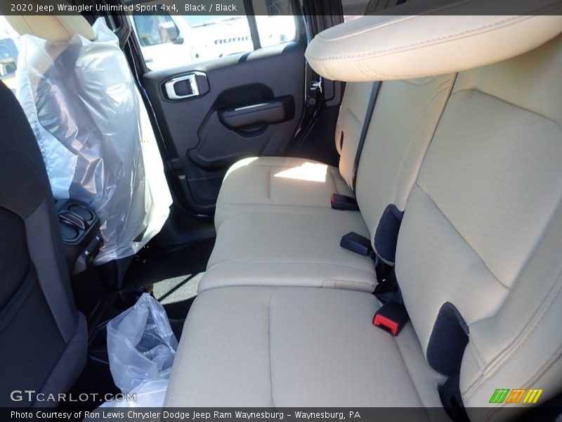 Black / Black 2020 Jeep Wrangler Unlimited Sport 4x4