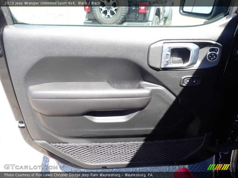 Black / Black 2020 Jeep Wrangler Unlimited Sport 4x4