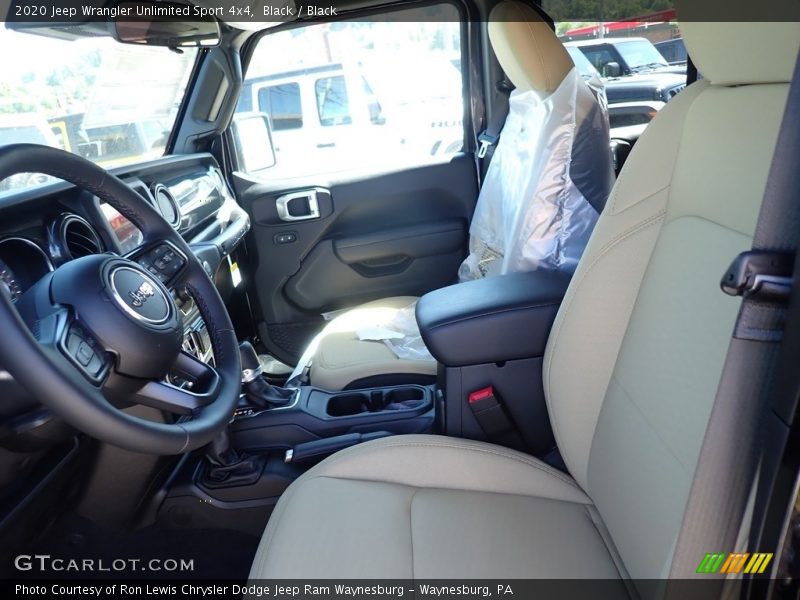 Black / Black 2020 Jeep Wrangler Unlimited Sport 4x4