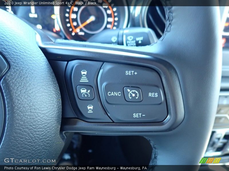 Black / Black 2020 Jeep Wrangler Unlimited Sport 4x4