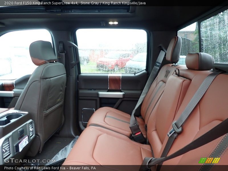 Stone Gray / King Ranch Kingsville/Java 2020 Ford F150 King Ranch SuperCrew 4x4