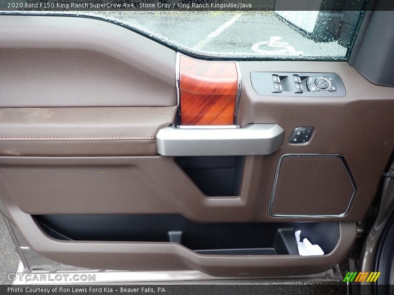 Stone Gray / King Ranch Kingsville/Java 2020 Ford F150 King Ranch SuperCrew 4x4