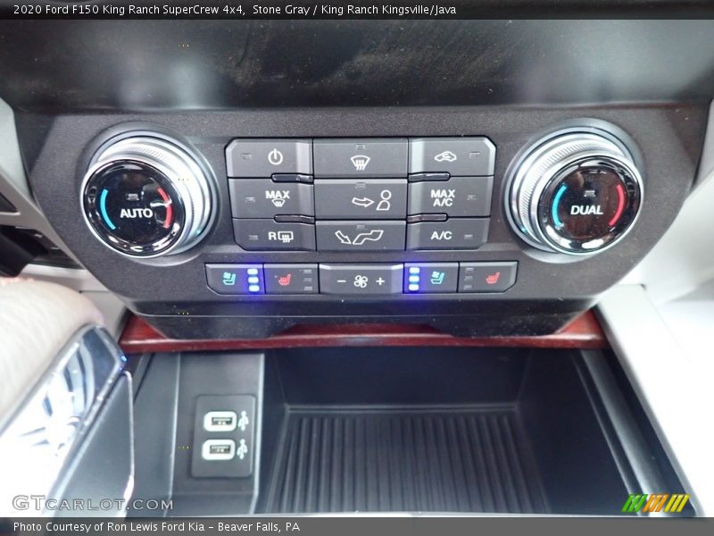 Stone Gray / King Ranch Kingsville/Java 2020 Ford F150 King Ranch SuperCrew 4x4