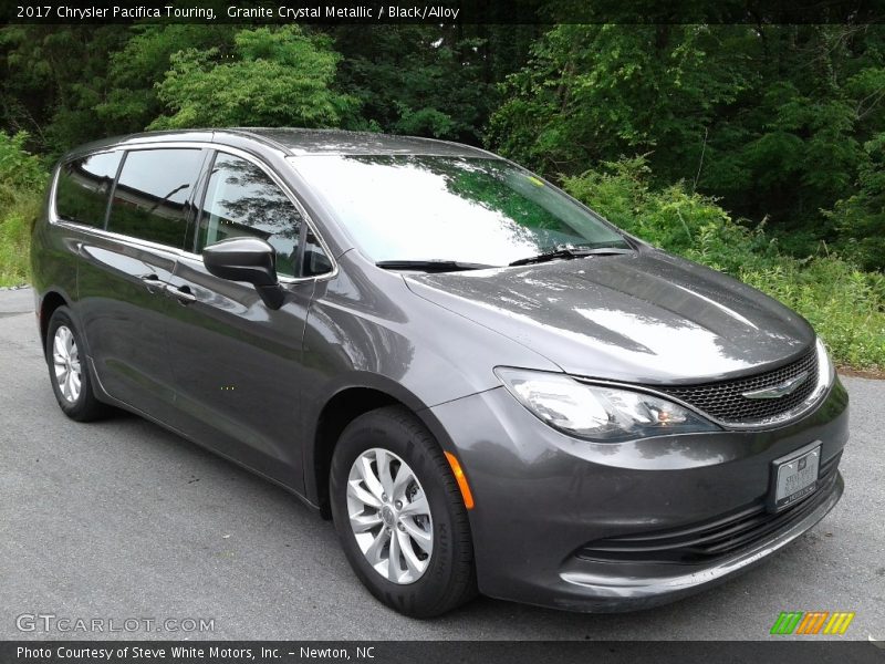 Granite Crystal Metallic / Black/Alloy 2017 Chrysler Pacifica Touring