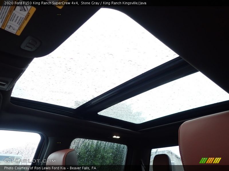 Stone Gray / King Ranch Kingsville/Java 2020 Ford F150 King Ranch SuperCrew 4x4