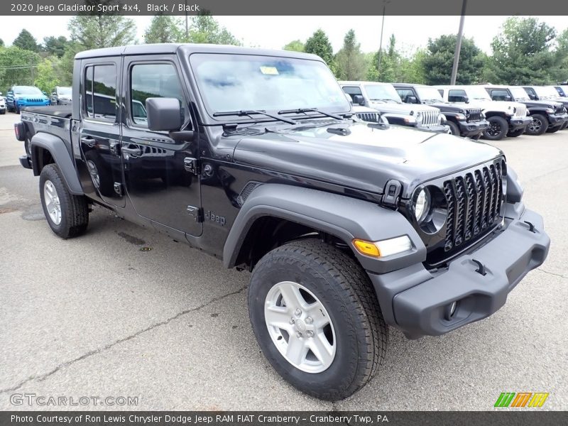 Black / Black 2020 Jeep Gladiator Sport 4x4