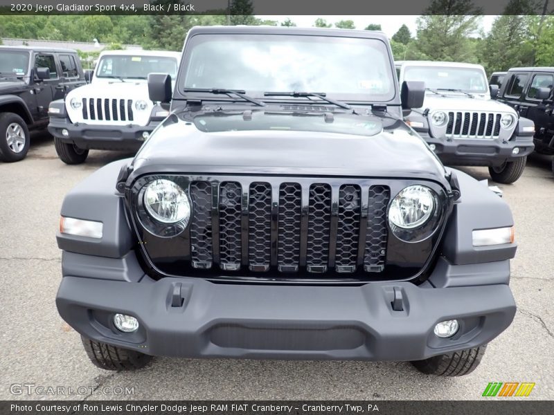 Black / Black 2020 Jeep Gladiator Sport 4x4