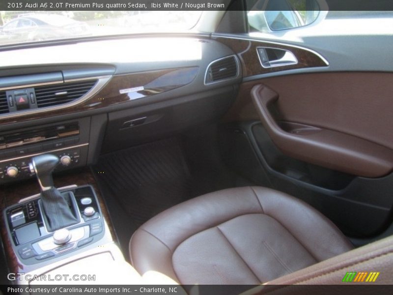 Ibis White / Nougat Brown 2015 Audi A6 2.0T Premium Plus quattro Sedan