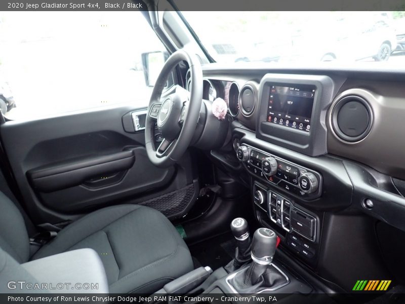 Black / Black 2020 Jeep Gladiator Sport 4x4
