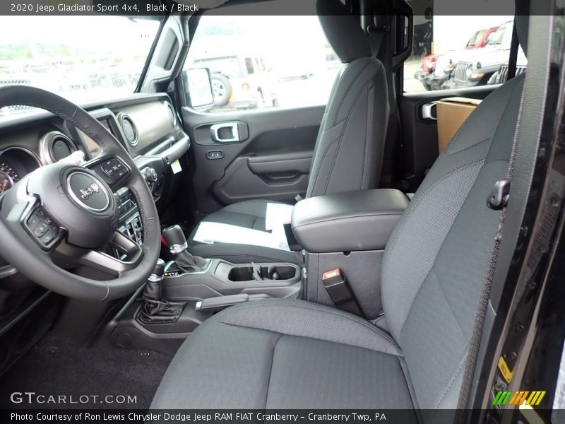 Black / Black 2020 Jeep Gladiator Sport 4x4