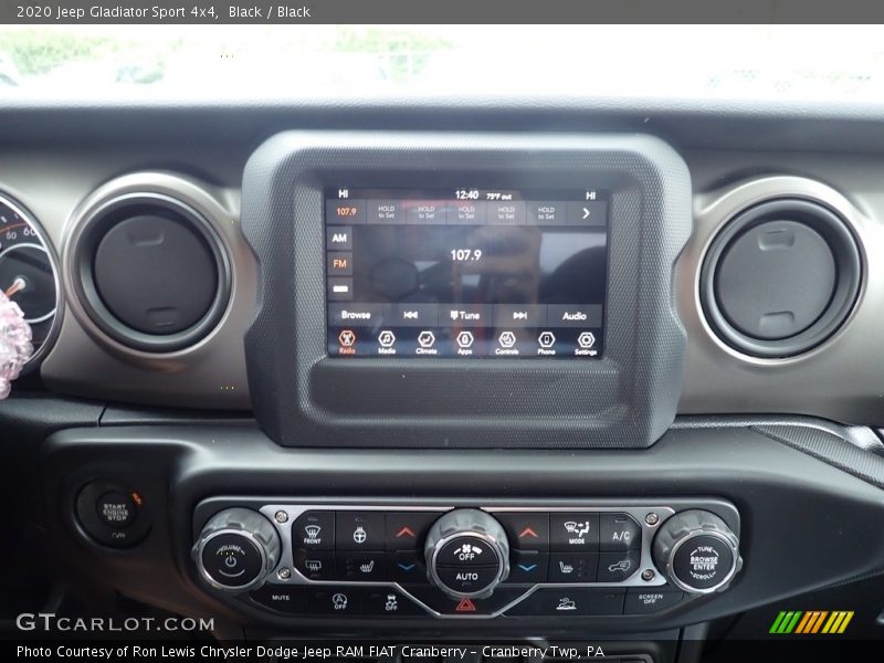 Black / Black 2020 Jeep Gladiator Sport 4x4