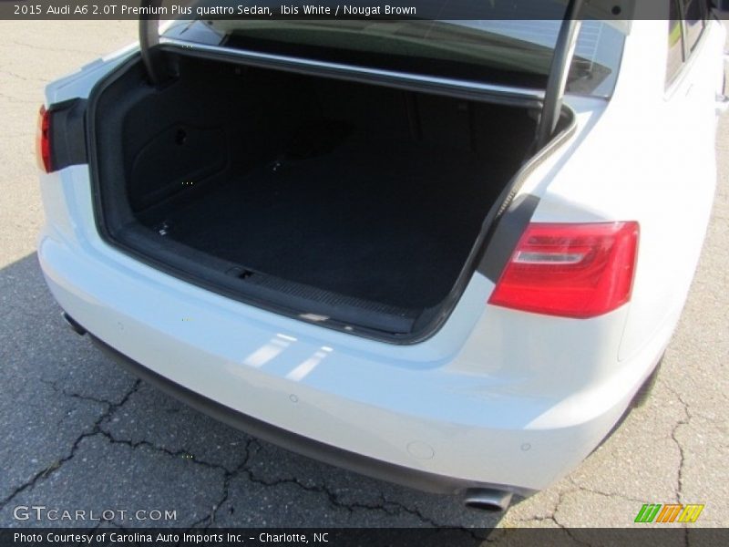 Ibis White / Nougat Brown 2015 Audi A6 2.0T Premium Plus quattro Sedan