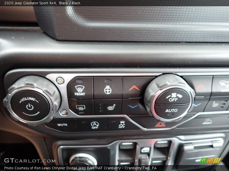Black / Black 2020 Jeep Gladiator Sport 4x4