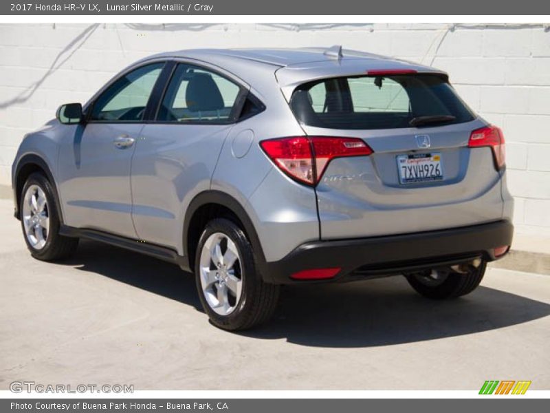 Lunar Silver Metallic / Gray 2017 Honda HR-V LX
