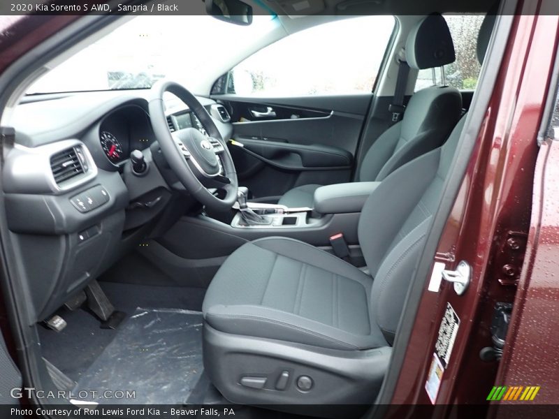 Sangria / Black 2020 Kia Sorento S AWD