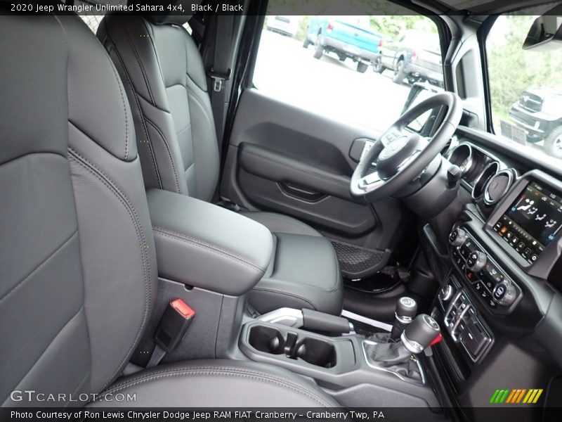 Black / Black 2020 Jeep Wrangler Unlimited Sahara 4x4