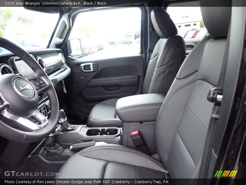 Black / Black 2020 Jeep Wrangler Unlimited Sahara 4x4