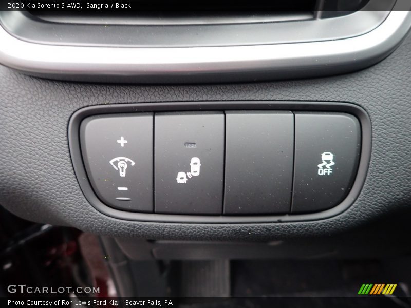 Sangria / Black 2020 Kia Sorento S AWD