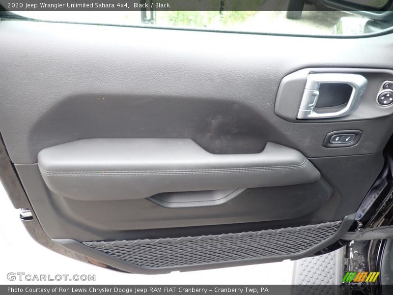 Black / Black 2020 Jeep Wrangler Unlimited Sahara 4x4