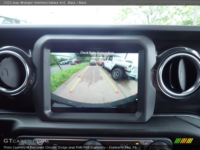 Black / Black 2020 Jeep Wrangler Unlimited Sahara 4x4