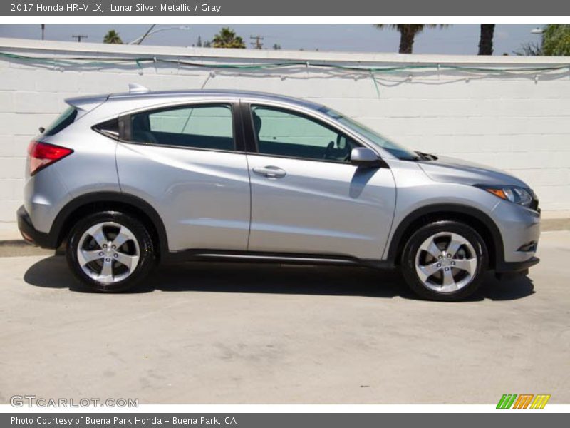 Lunar Silver Metallic / Gray 2017 Honda HR-V LX