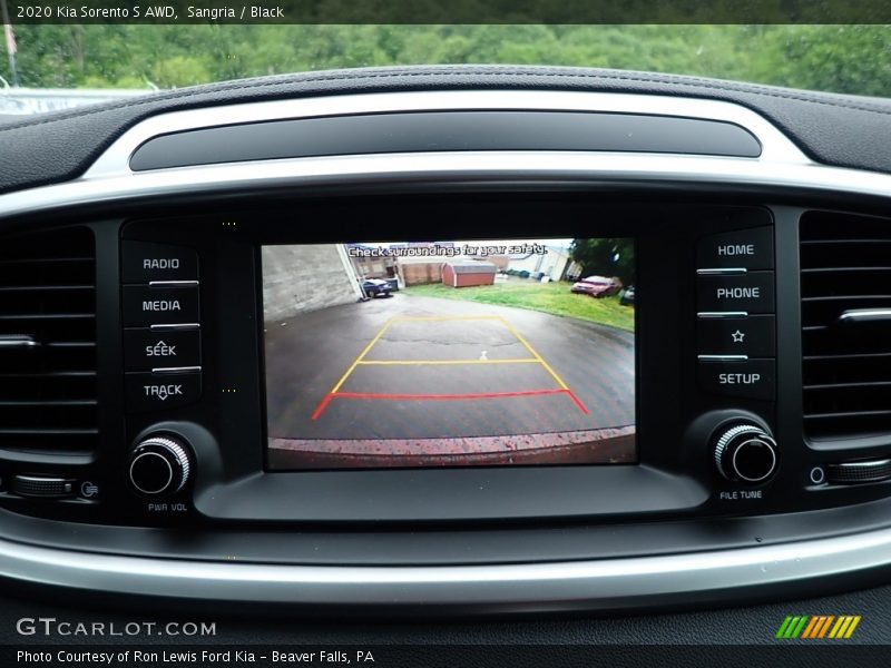Sangria / Black 2020 Kia Sorento S AWD