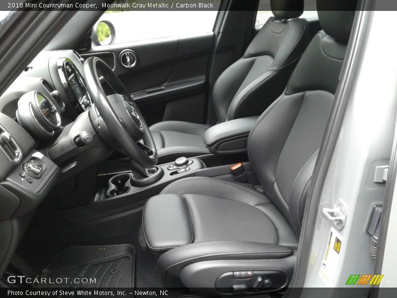 Front Seat of 2018 Countryman Cooper