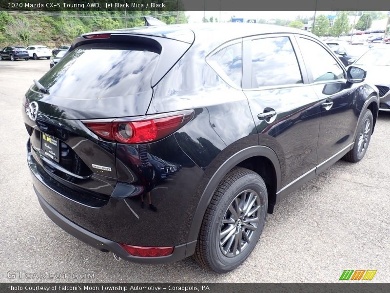 Jet Black Mica / Black 2020 Mazda CX-5 Touring AWD