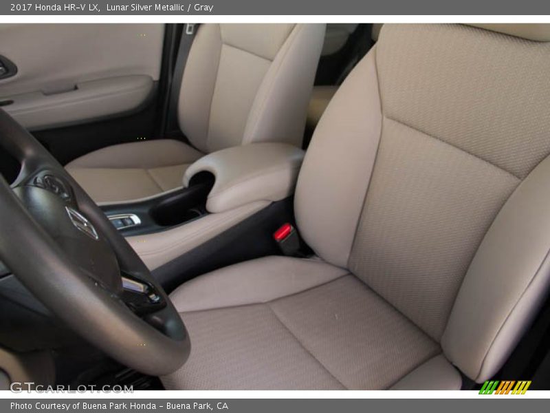 Lunar Silver Metallic / Gray 2017 Honda HR-V LX
