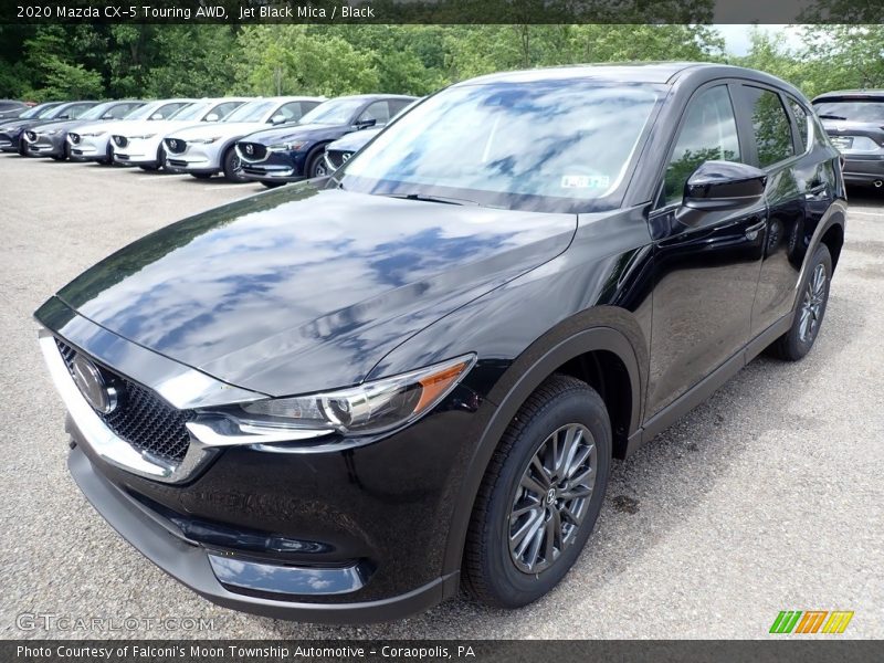 Jet Black Mica / Black 2020 Mazda CX-5 Touring AWD