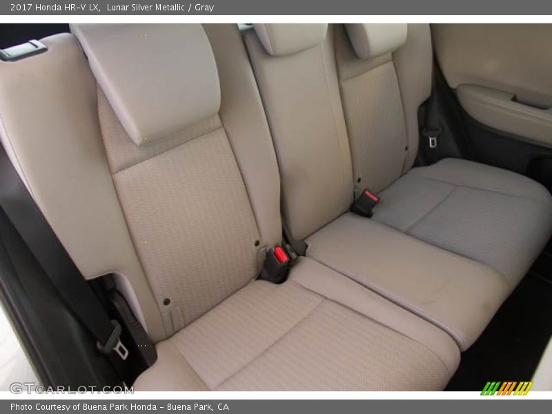 Lunar Silver Metallic / Gray 2017 Honda HR-V LX