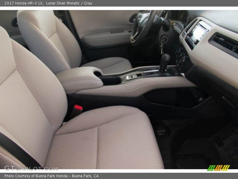 Lunar Silver Metallic / Gray 2017 Honda HR-V LX
