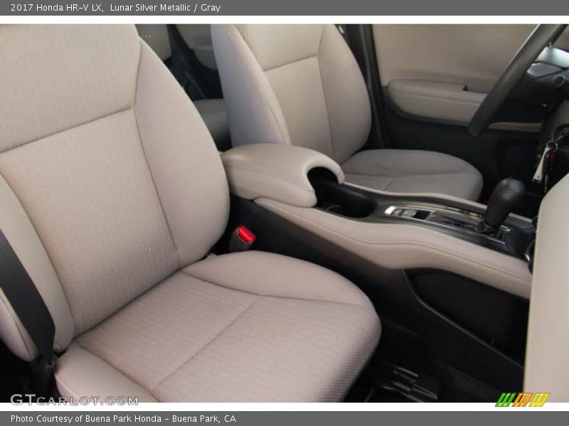 Lunar Silver Metallic / Gray 2017 Honda HR-V LX