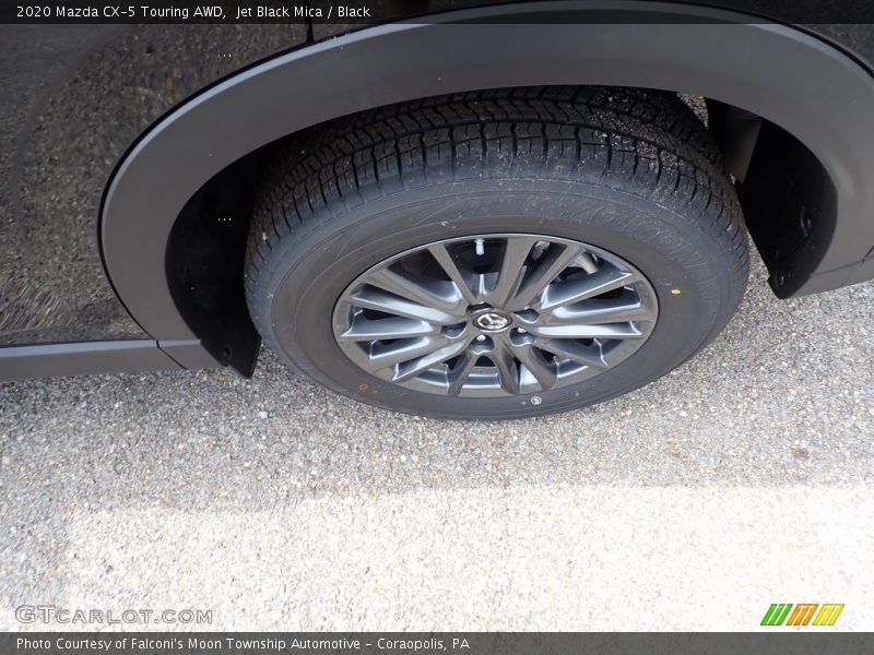 Jet Black Mica / Black 2020 Mazda CX-5 Touring AWD