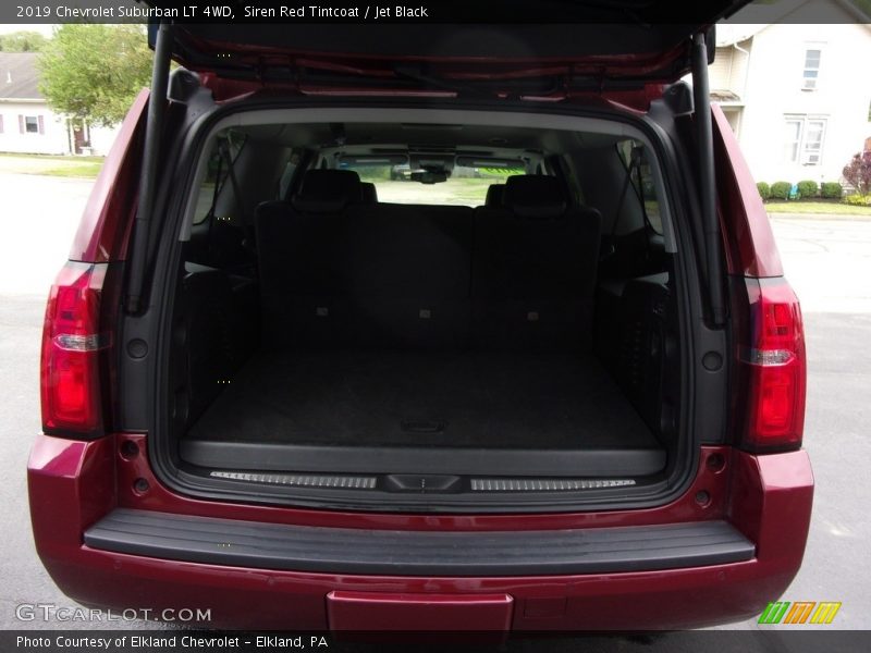 Siren Red Tintcoat / Jet Black 2019 Chevrolet Suburban LT 4WD
