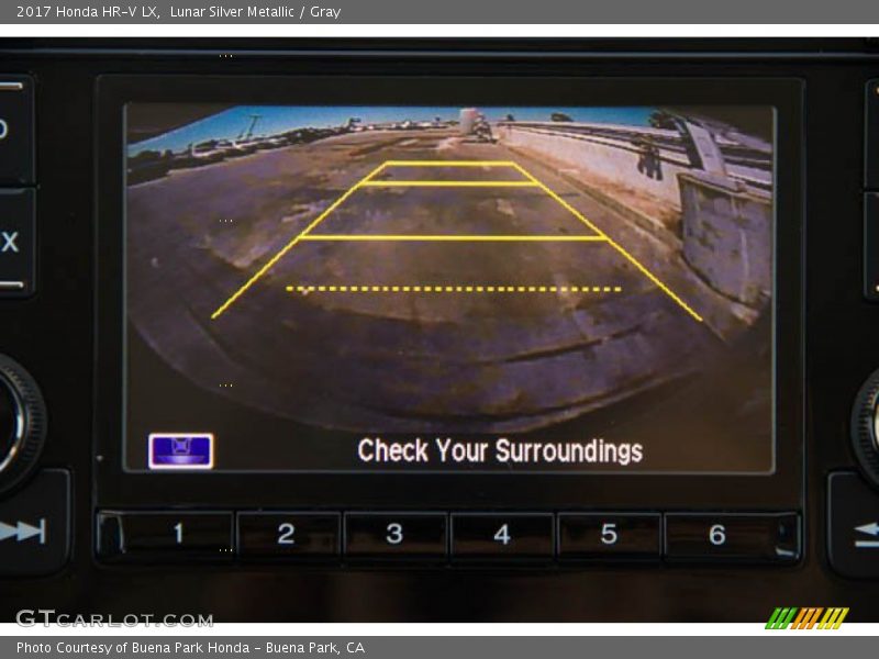 Lunar Silver Metallic / Gray 2017 Honda HR-V LX