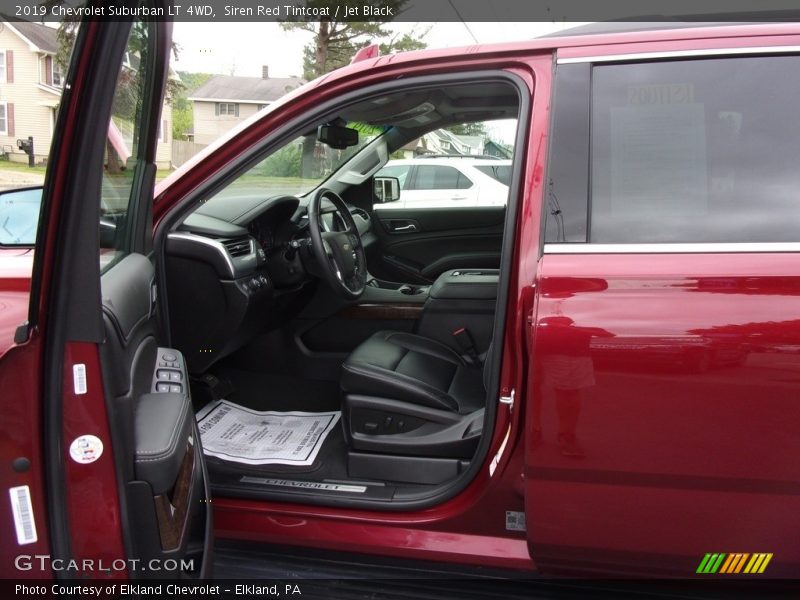 Siren Red Tintcoat / Jet Black 2019 Chevrolet Suburban LT 4WD