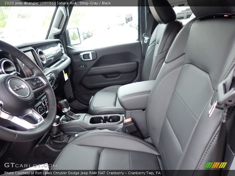 Sting-Gray / Black 2020 Jeep Wrangler Unlimited Sahara 4x4