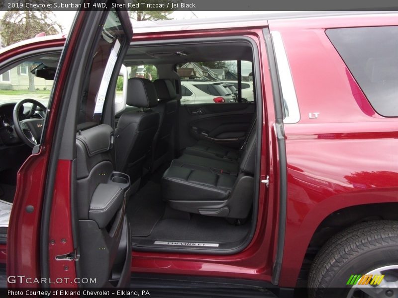 Siren Red Tintcoat / Jet Black 2019 Chevrolet Suburban LT 4WD