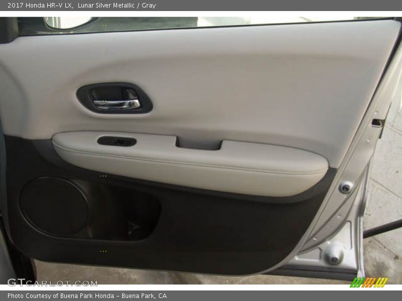 Lunar Silver Metallic / Gray 2017 Honda HR-V LX