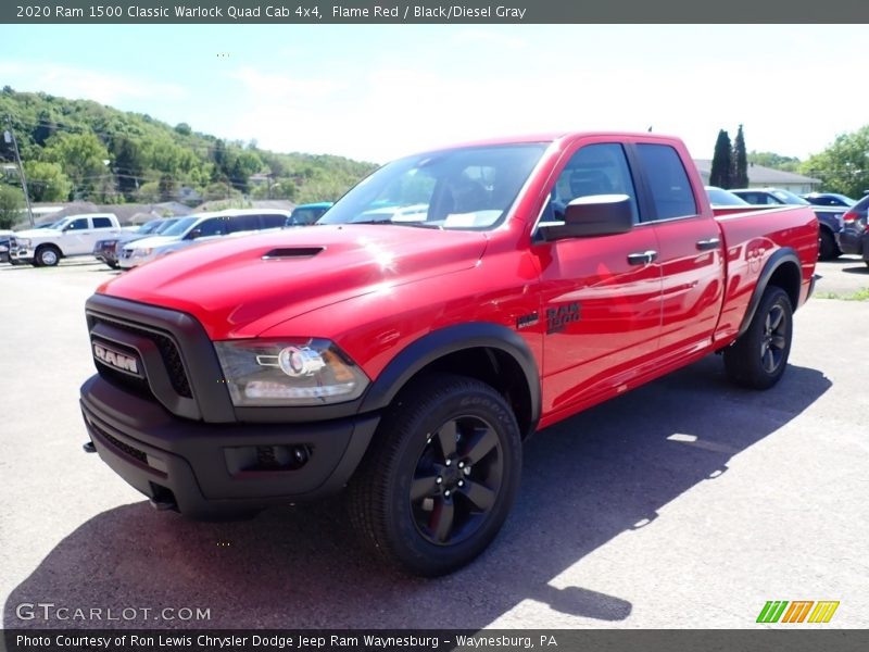 Flame Red / Black/Diesel Gray 2020 Ram 1500 Classic Warlock Quad Cab 4x4