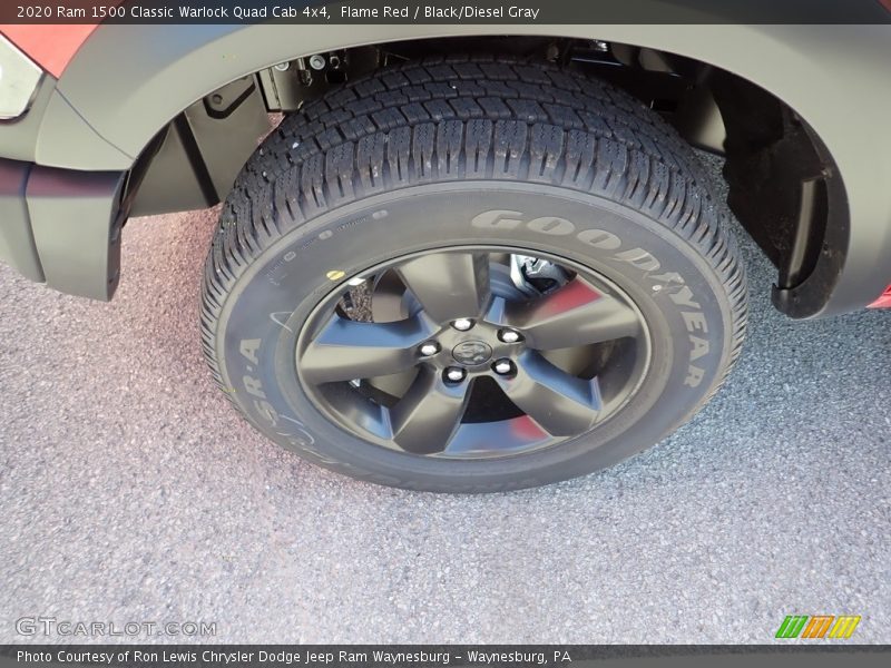 Flame Red / Black/Diesel Gray 2020 Ram 1500 Classic Warlock Quad Cab 4x4