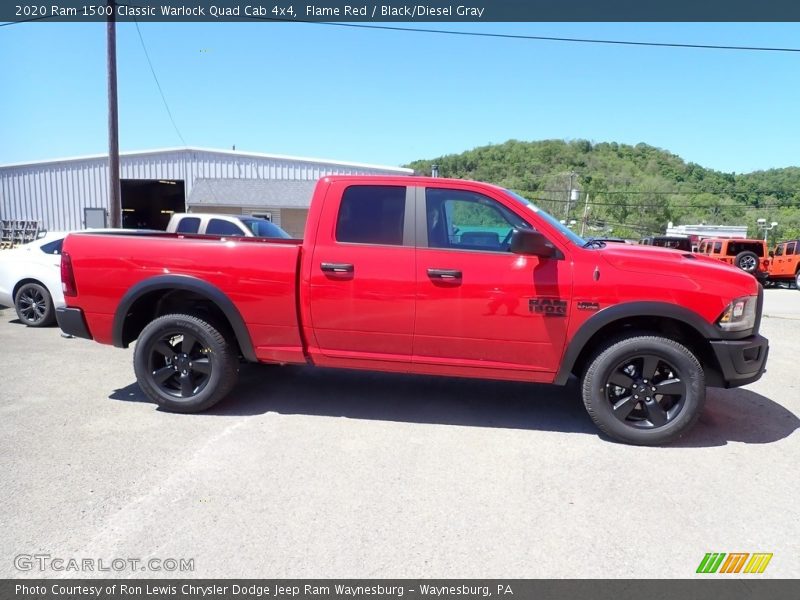 Flame Red / Black/Diesel Gray 2020 Ram 1500 Classic Warlock Quad Cab 4x4