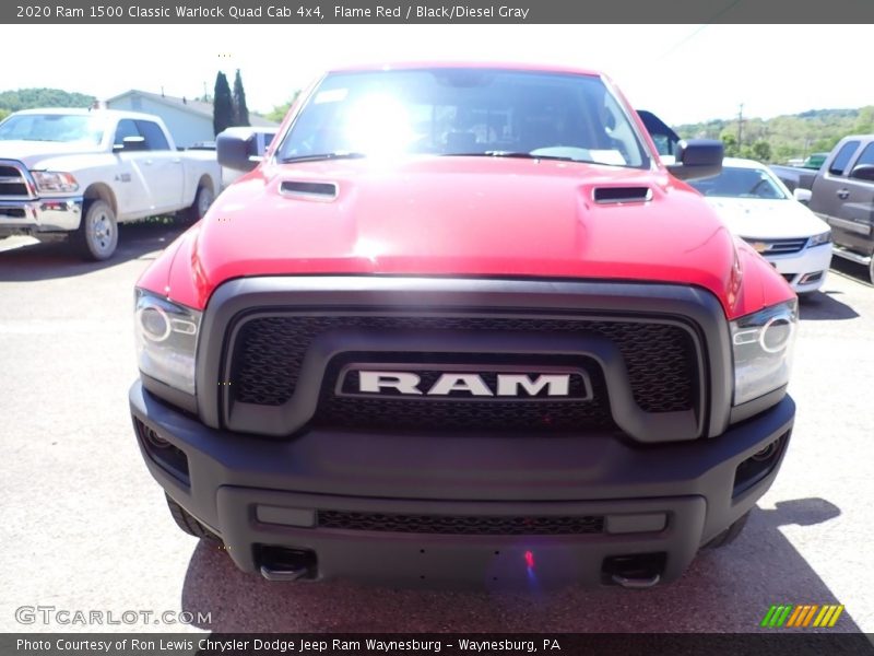 Flame Red / Black/Diesel Gray 2020 Ram 1500 Classic Warlock Quad Cab 4x4