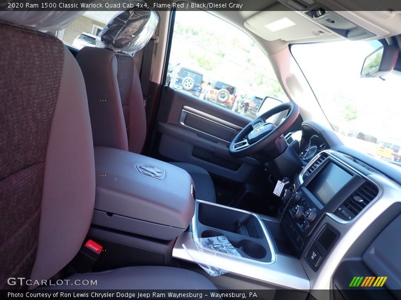 Flame Red / Black/Diesel Gray 2020 Ram 1500 Classic Warlock Quad Cab 4x4