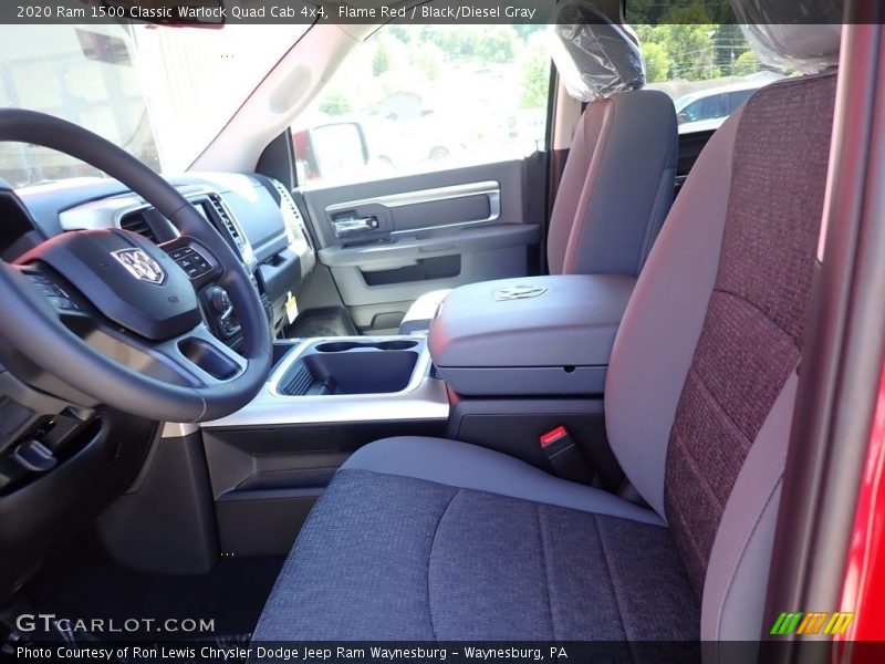 Flame Red / Black/Diesel Gray 2020 Ram 1500 Classic Warlock Quad Cab 4x4
