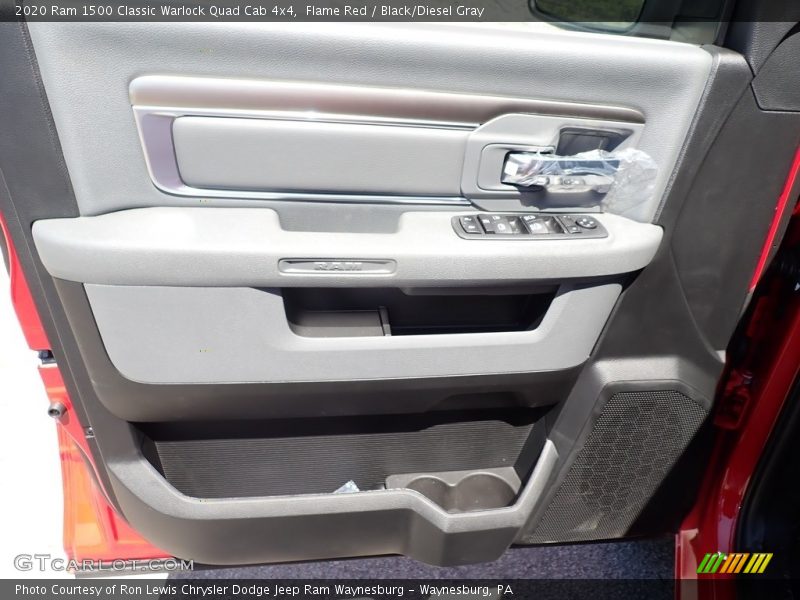 Flame Red / Black/Diesel Gray 2020 Ram 1500 Classic Warlock Quad Cab 4x4